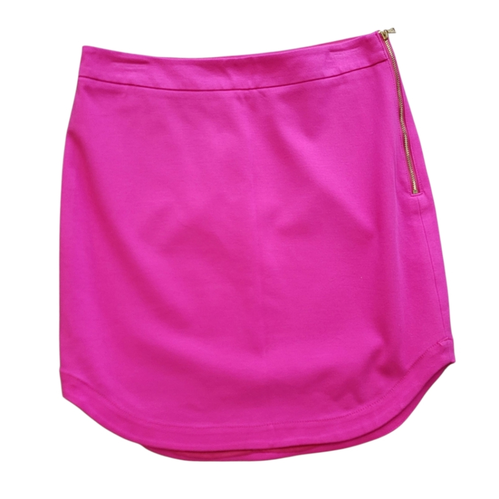 Trina Turk Hot Pink Pencil Skirt with Side Zip